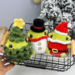 Christmas FROG family