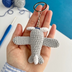 Little airplane keychain 