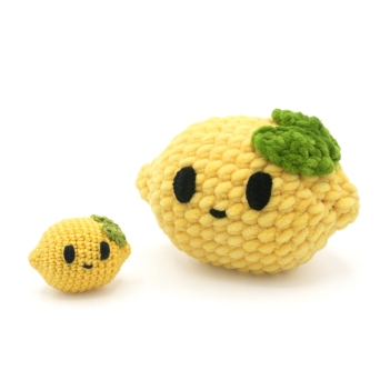 Mini Lemon  amigurumi pattern by DIY Fluffies