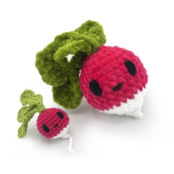 Mini Radish amigurumi pattern by DIY Fluffies