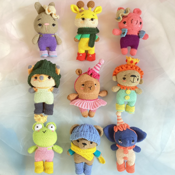 Customizable Bestiary  amigurumi pattern by Mongoreto