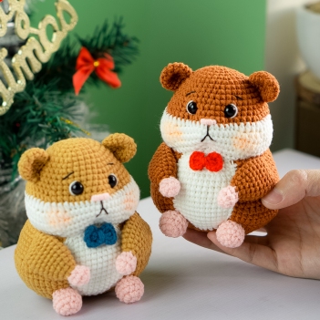 Pip the Hamster amigurumi pattern by Lennutas