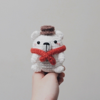 PETITE POLAR BEAR amigurumi pattern