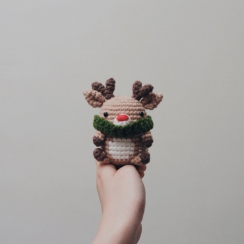 PETITE REINDEER amigurumi pattern
