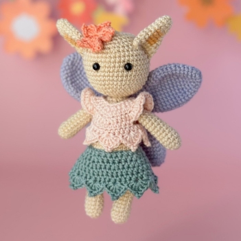 Spring Pixie amigurumi pattern by Pracownia Blask