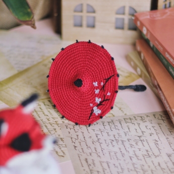 Chinese Umbrella (TGCF Inspired) amigurumi pattern