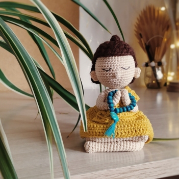 Little Buddha amigurumi pattern by Crochery