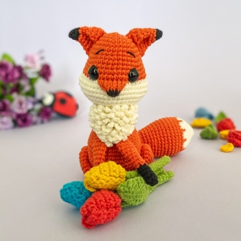 Oliver the Fox amigurumi pattern by engurumist