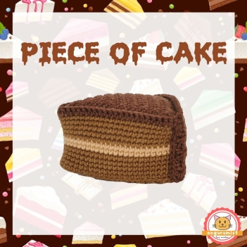 Piece of Cake amigurumi pattern