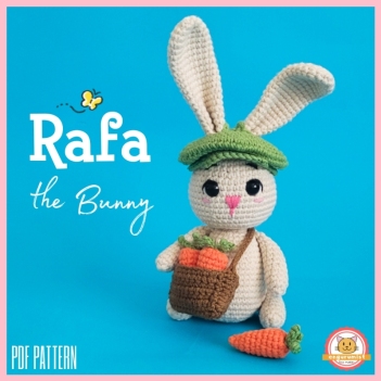 Rafa the Bunny amigurumi pattern by engurumist