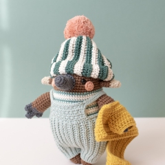 Bob Echidna amigurumi by Pica Pau