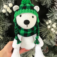 Sitka the Polar Bear  amigurumi by Crochet to Play