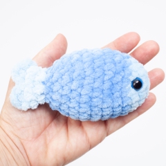 No sew fish amigurumi pattern by Diminu