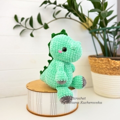 Tyrannosaur amigurumi by TANATIcrochet