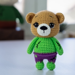 Greenforge Bear amigurumi by Lennutas