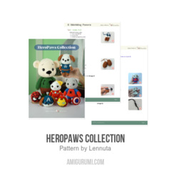 Heropaws Collection amigurumi pattern by Lennutas