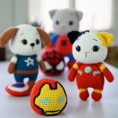 Ironpaw Cat amigurumi by Lennutas