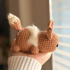 Eevee amigurumi pattern by Curiouspapaya