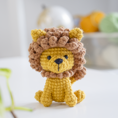 Mini Lion amigurumi pattern by GatoFio