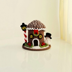 Christmas house  amigurumi pattern by Fluffy Tummy