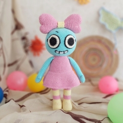 Poppy the Bubble amigurumi pattern by Iryna Zubova
