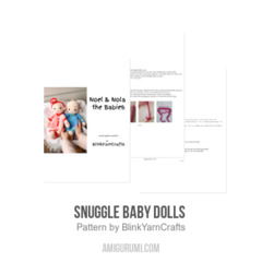 Snuggle Baby Dolls  amigurumi pattern by BlinkYarnCrafts