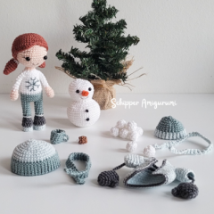Building a Snowman - Little Moments amigurumi pattern by Schipper Amigurumi