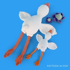 Laggon Party - Amigurumi Goose amigurumi pattern by GatoMia