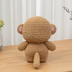 Crochet Baby Monkey amigurumi by The Loop Story