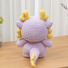 Crochet Dragon pattern amigurumi pattern by The Loop Story