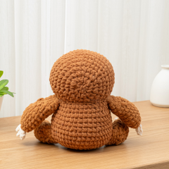 Crochet Lazy Sloth amigurumi pattern by The Loop Story