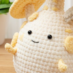 Crochet Mushroom Honey fungus amigurumi pattern by The Loop Story