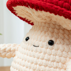 Crochet Mushroom amigurumi pattern by The Loop Story
