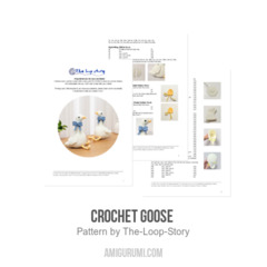 Silly Goose  amigurumi pattern by The Loop Story