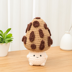 Crochet mushroom family  amigurumi pattern by The Loop Story