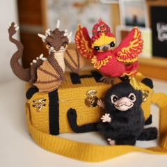 4in1 Hufflepuff Suitcase & Beasts amigurumi pattern by Loopy Pattern