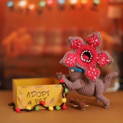 Demodog Dart Stranger Monster amigurumi pattern by Loopy Pattern
