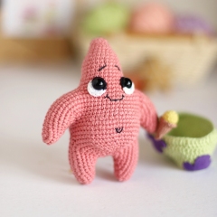Patrick Star the Starfish amigurumi pattern by Loopy Pattern