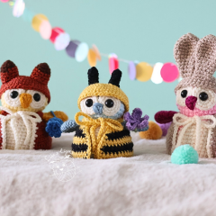Hootie the dress-up owl amigurumi pattern by LikeALigerCrochet