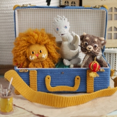 4in1 Ravenclaw Suitcase & Beasts amigurumi by Crochery