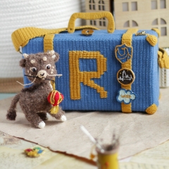 4in1 Ravenclaw Suitcase & Beasts amigurumi pattern by Crochery