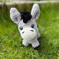 Oliver the donkey amigurumi pattern by DanArtEstonia