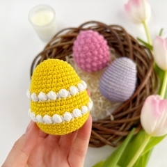 Easter eggs  amigurumi pattern by AmiGuide