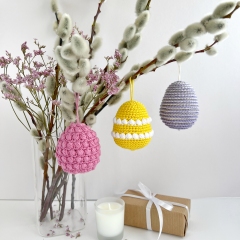Easter eggs  amigurumi pattern by AmiGuide