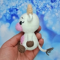 Baby Cow amigurumi pattern by Pattern4Craft