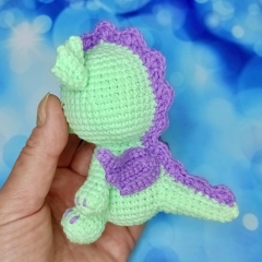 Baby Dragon amigurumi pattern by Pattern4Craft