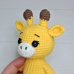 Baby Giraffe amigurumi pattern by Pattern4Craft