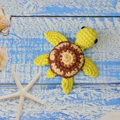 Sea Turtle amigurumi pattern by Pattern4Craft