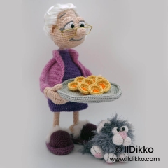 Granny Griselda amigurumi by IlDikko