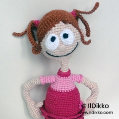 Pompom Polly amigurumi pattern by IlDikko